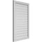 Ekena Millwork Vertical Surface Mount PVC Gable Vent: Functional, w/ 2"W x 1-1/2"P Brickmould Frame, 26"W x 42"H GVPVE26X4202SF - alternate 3